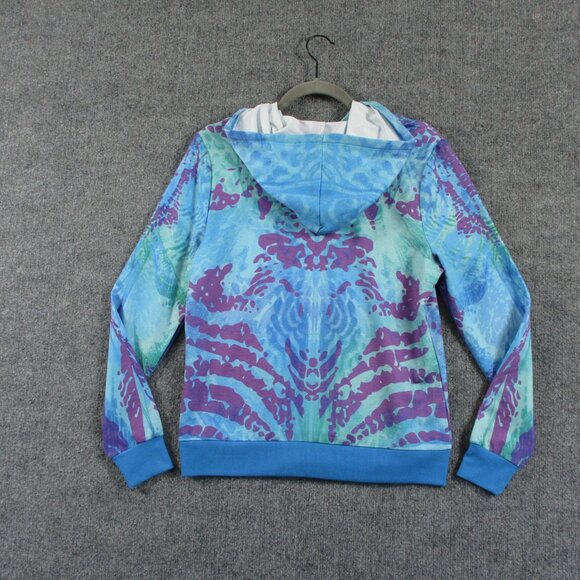 Disney Pandora Sweater Womens Small Blue Purple Pull Over Hoodie Animal Kingdom - Picture 6 of 11